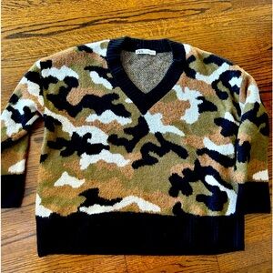 NWOT Zara Camouflage Knit L